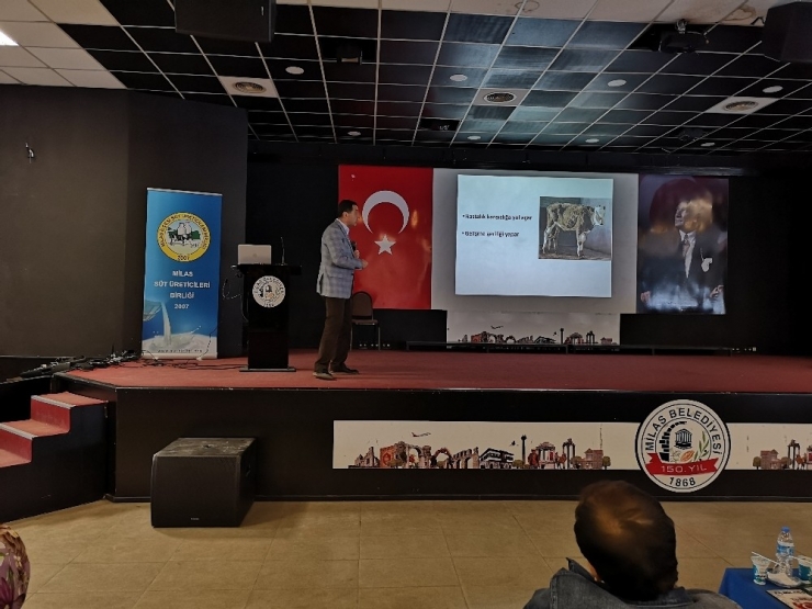 Milaslı Üreticilere Hayvan Besleme Ve Yem Bitkileri Eğitimi Verildi