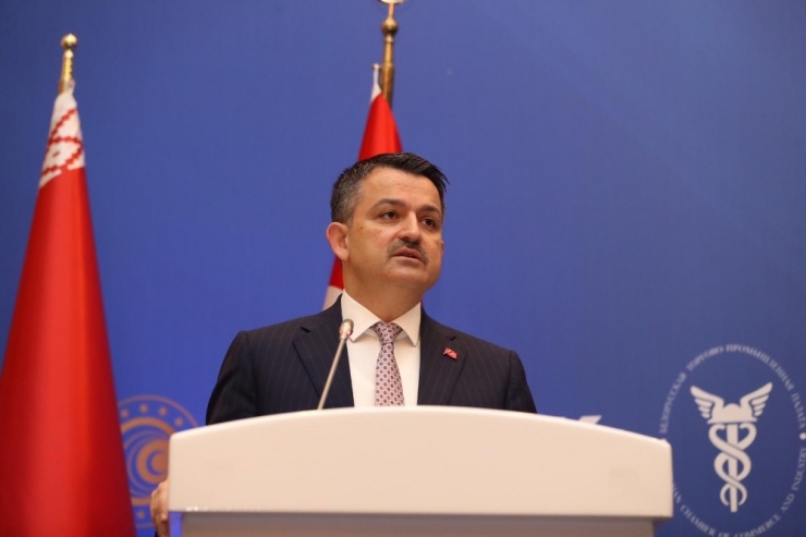 Bakan Pakdemirli: "Belarus’la Hedeflenen Ticaret Hacmi: 1 Milyar Dolar"