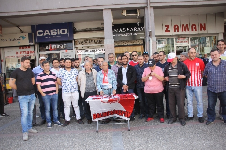 Balıkesirsporlu Taraftarlardan Açıklama