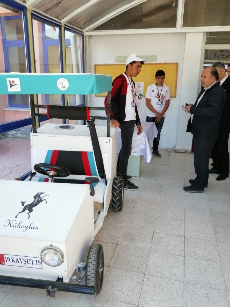 Çapa Makinesi Motorundan Araba Yaptılar