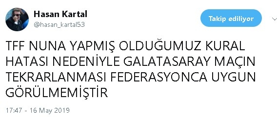 Tff’den Çaykur Rizespor’a Ret