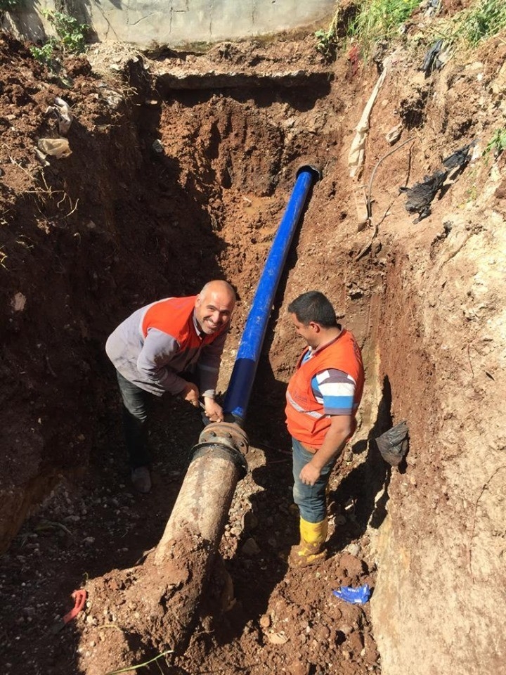 Su Arızalarına Anında Müdahale Ediliyor