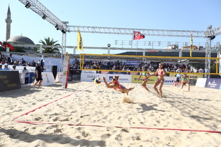 Başkan Çerçioğlu, Plaj Voleybolu Heyecanına Ortak Oldu