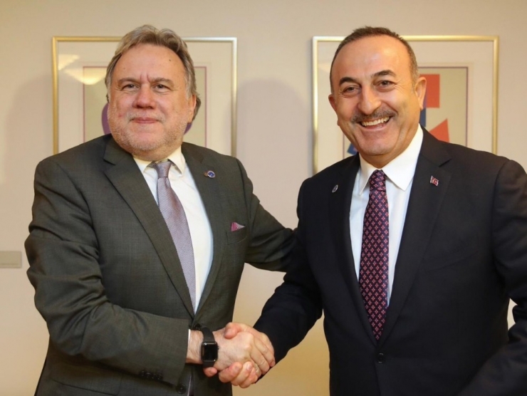 Dışişleri Bakanı Çavuşoğlu Finlandiya Temaslarına Devam Ediyor