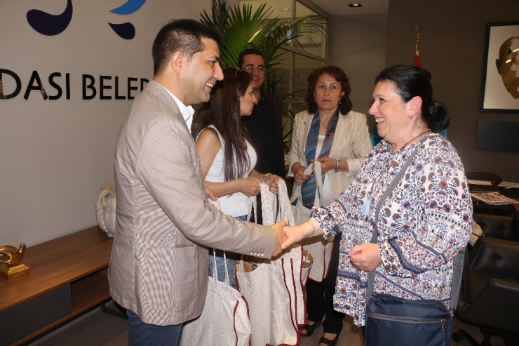 Kardeş Şehir Sinaia Heyetinden Günel’e Ziyaret