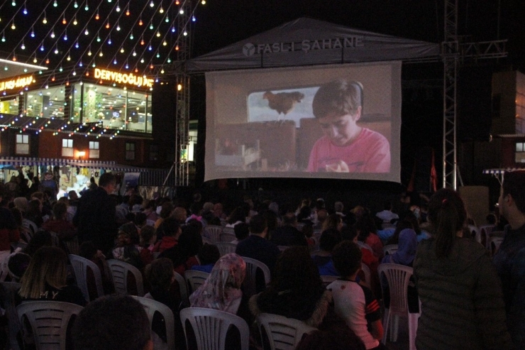 Vatandaşların Yazlık Sinema Keyfi