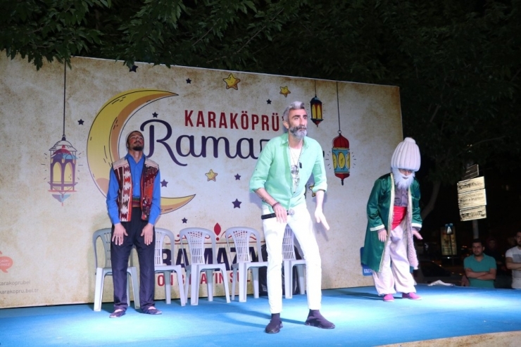 Karaköprü Yaşam Sokağında Ramazan Coşkusu Sürüyor