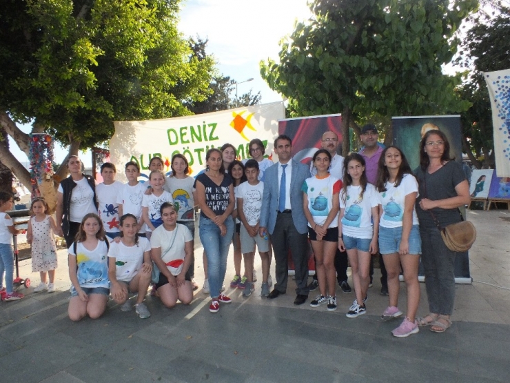 Kaş’ta ’Deniz Alıp Götürmez’ Projesi
