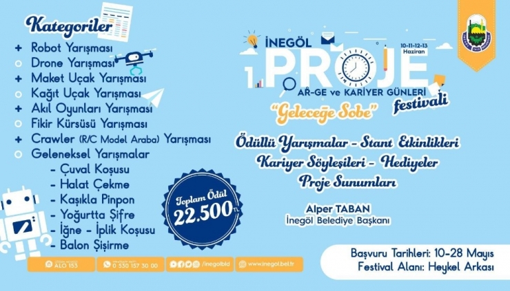 İnegöl’ü Festival Heyecanı Sardı