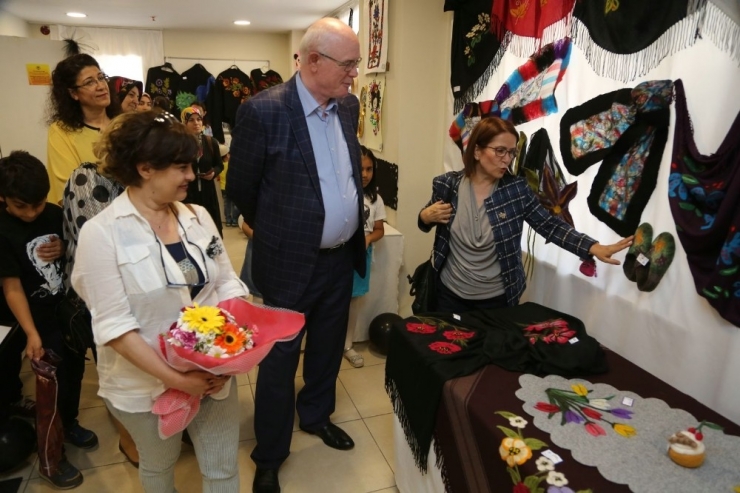 Odunpazarı’nda Kadınların Emeği Halk Merkezleri’nde Sergileniyor