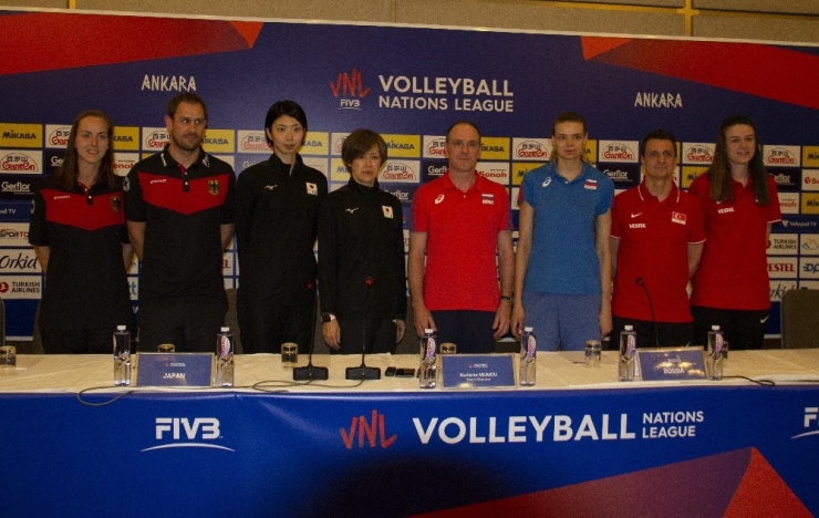 2019 Fıvb Voleybol Milletler Ligi Basın Toplantısı Ankara’da Yapıldı