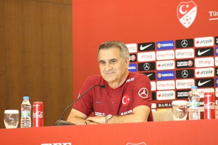 A Milli Takım Teknik Direktörü Şenol Güneş: