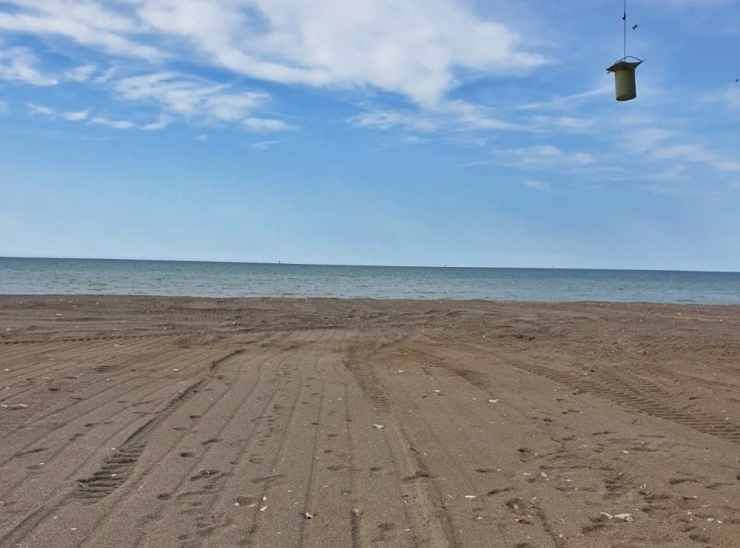 Akçakoca Değirmenağzı Plajı İş Makinesi İle Temizlendi