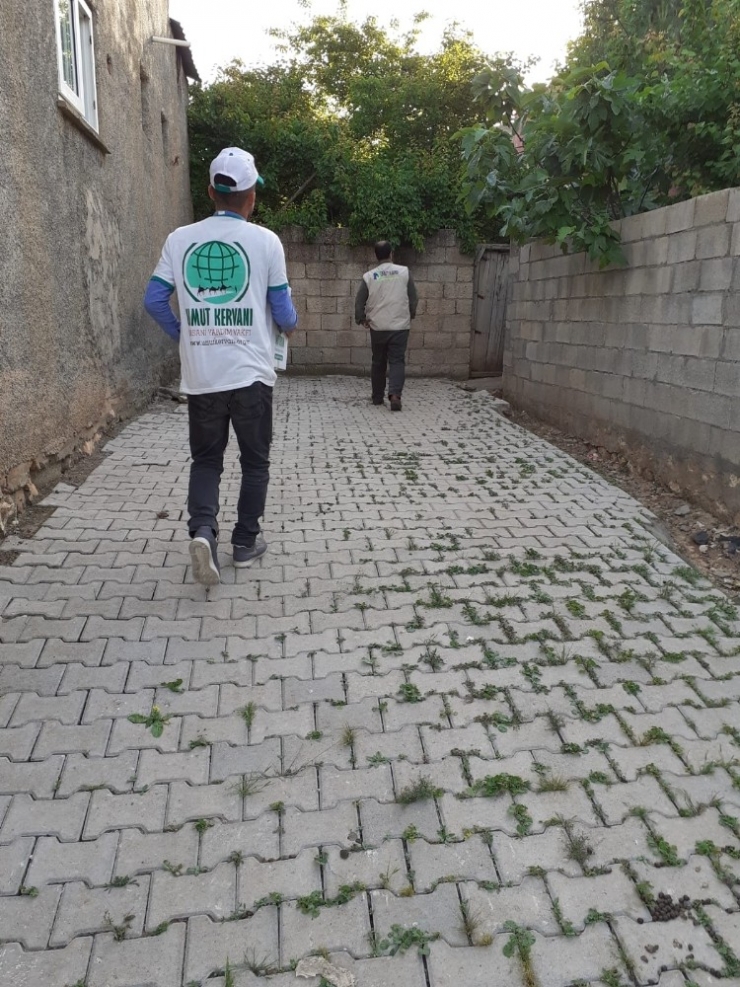 Mardin Umut Kervanı, İhtiyaç Sahibi Aileleri Yalnız Bırakmadı