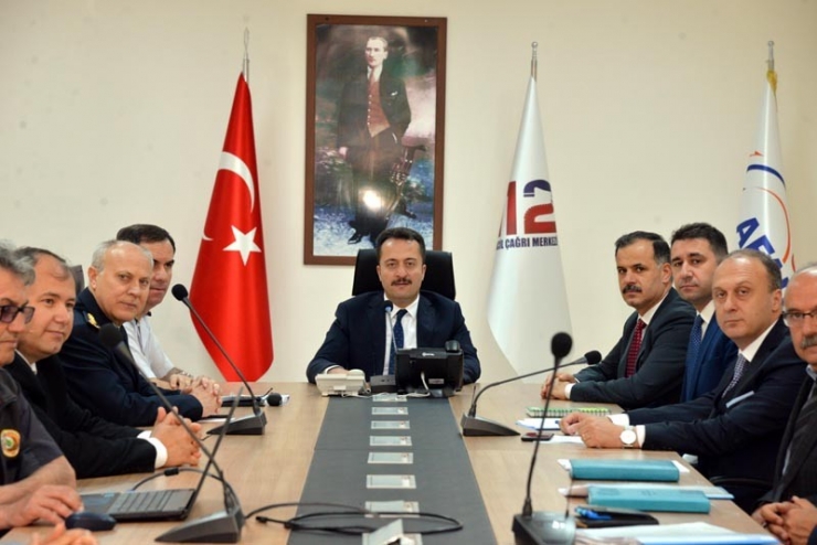 Orman Yangınlarıyla Mücadele Komisyon Toplantısı