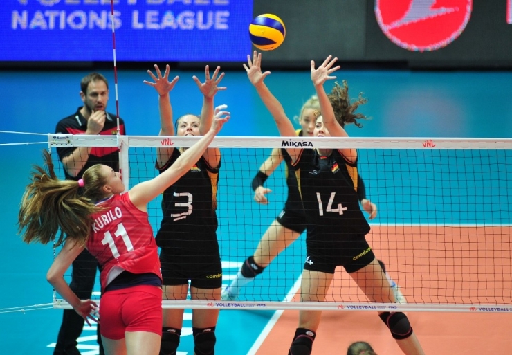 2019 Fıvb Voleybol Milletler Ligi: Rusya: 0 - Almanya: 3