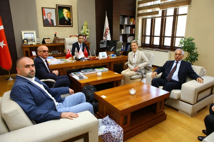 Avusturya Büyükelçisi Tılly, Serka’yı Ziyaret Etti