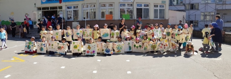 Üniversite Ve İlkokul Öğrencilerini Çevre Dostluğu Buluşturdu