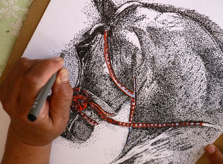 Milyonlarca Noktadan Atatürk Portresi