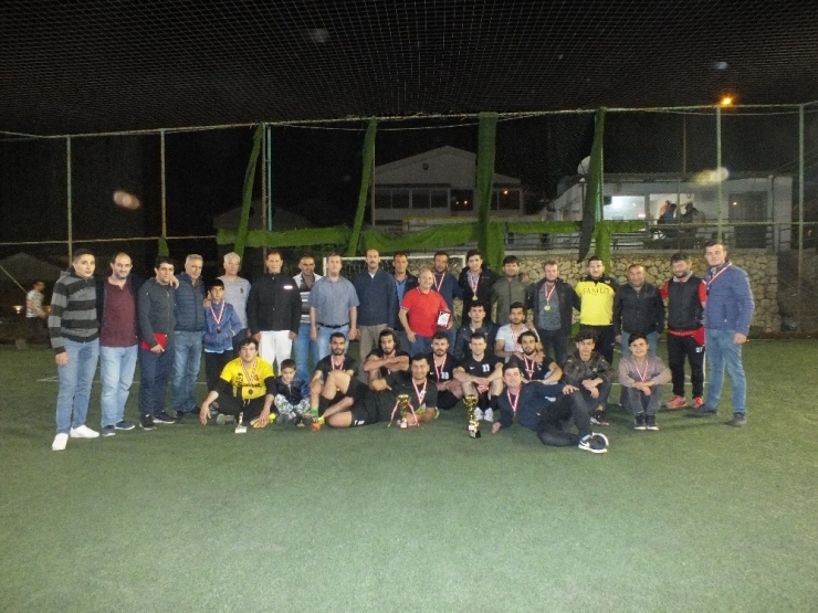 Kaş’ta Halı Saha Heyecanı Sona Erdi