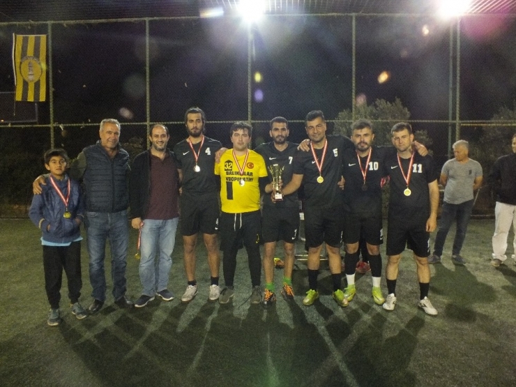 Kaş’ta Halı Saha Heyecanı Sona Erdi