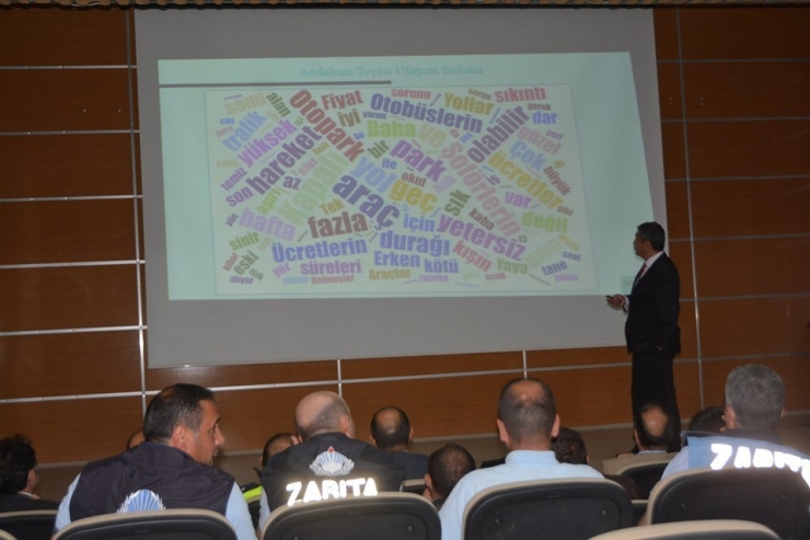 Ardahan ‘Toplu Taşıma Hatları İyileştirme Projesi’ Yolcu Memnuniyeti Anketi Tartışıldı