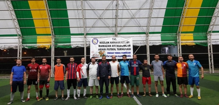 Kozluklular Ramazan Ayında Futbola Doydu