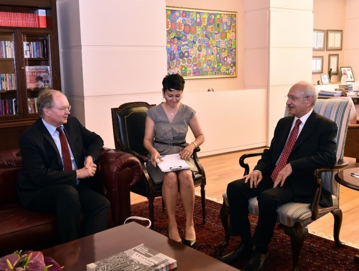 Kılıçdaroğlu, Ab Delegasyonu Başkanı Berger İle Görüştü