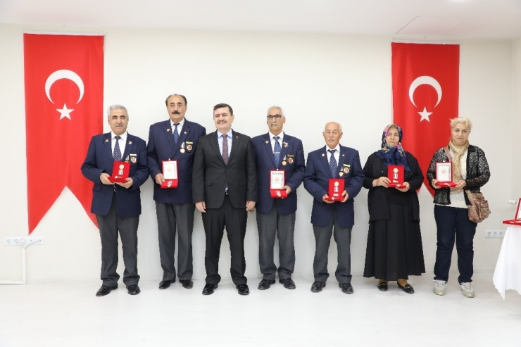 Erzincan’daki Gazilere Milli Mücadele Madalyası Tevcih Edildi