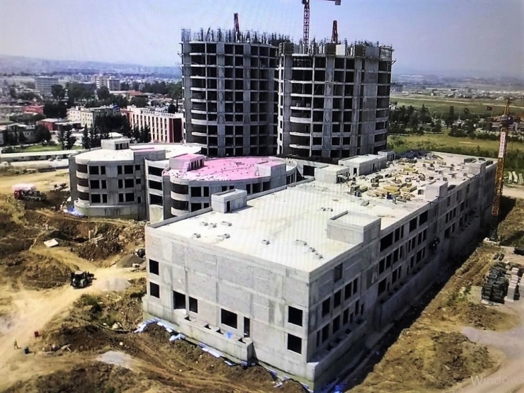 Tarsus Devlet Hastanesinin Kaba İnşaatının Yüzde 95’i Tamamlandı
