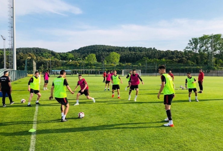 Ümit Milli Takım, Arnavutluk Maçı Hazırlıklarını Sürdürdü