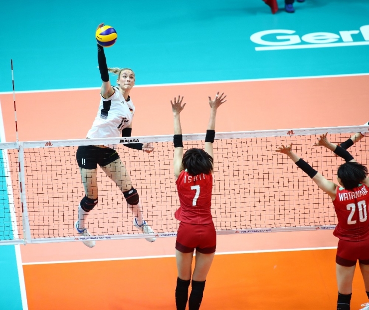 2019 Fıvb Voleybol Milletler Ligi: Japonya: 3 - Almanya: 0