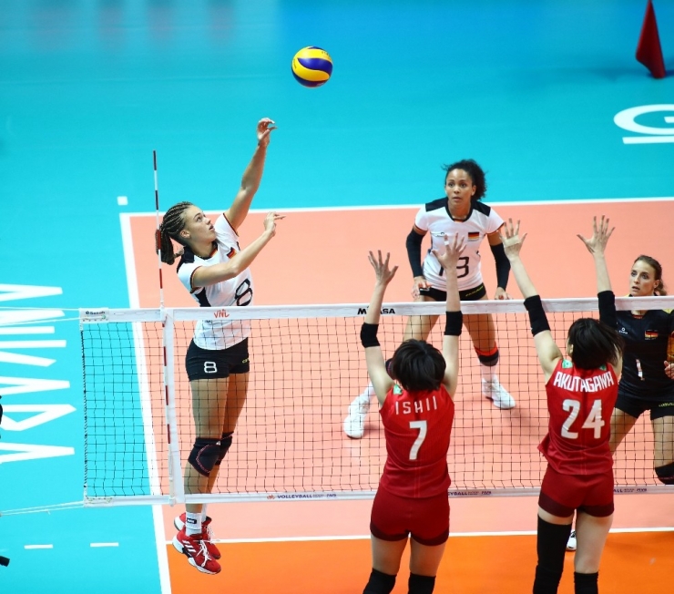 2019 Fıvb Voleybol Milletler Ligi: Japonya: 3 - Almanya: 0