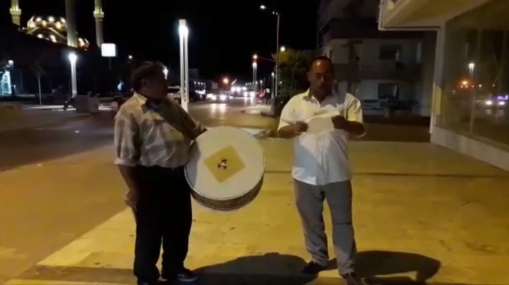 Ramazan Davulcuları Sigarasız Bir Dünya İçin Çaldı