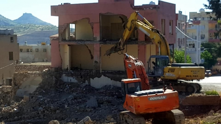 Yeşilli’de Kentsel Dönüşüm Çalışmaları Hızla Sürüyor