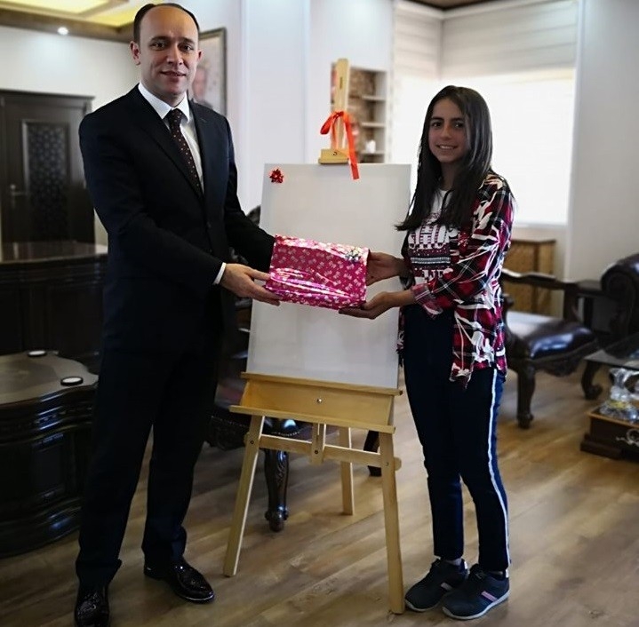 Türkiye İkincisinden Kaymakam Solak’a Ziyaret