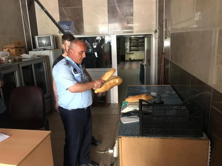Vezirhan’da Fırınlarda Gramaj Denetimi Yapıldı