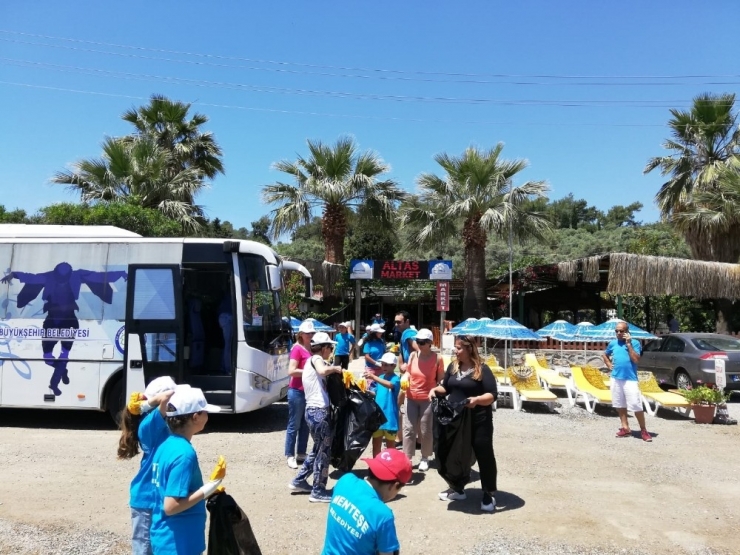 Ağaç Katliamının Yaşandığı Koyda Bayram Temizliği