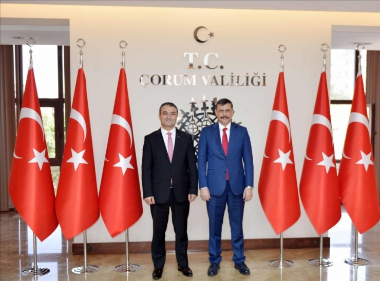 Rektör Öztürk’ten Vali Çiftçi’ye Ziyaret