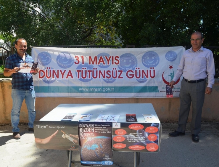 Selendi’de ’Dünya Tütünsüz Günü’ Etkinliği