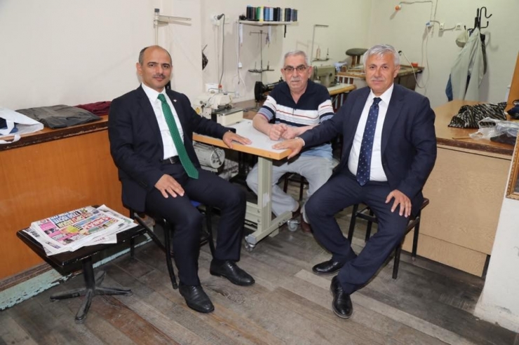 Başkan Söğüt, Esnafla Bir Araya Geldi