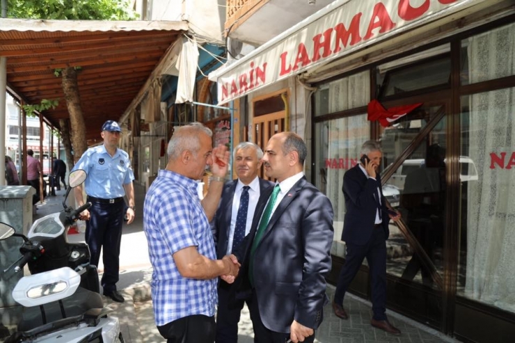 Başkan Söğüt, Esnafla Bir Araya Geldi