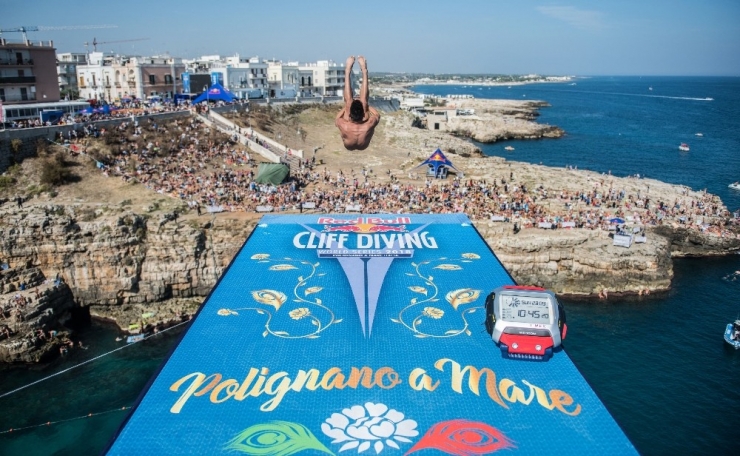 Red Bull Cliff Diving Heyecanı İtalya’ya Taşınıyor