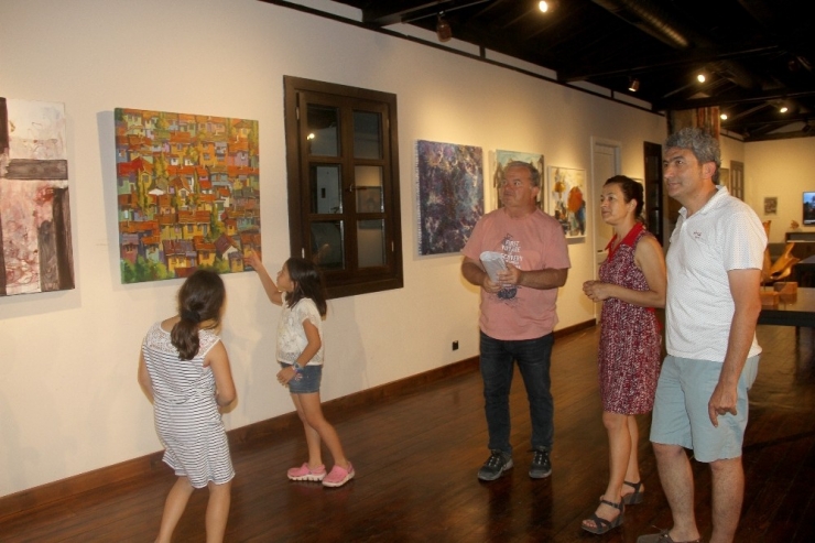 Göcek’te ’Uluslararası Resim Ve Heykel Tasarım Sergisi"