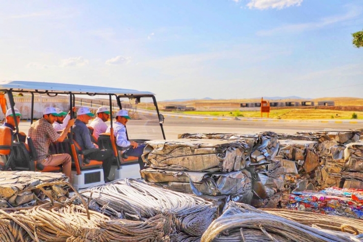 Ak Parti’li Demirkaya’dan Ekolojik Atık Entegre Tesisine Ziyaret