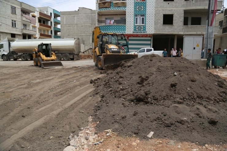 Eyyübiye’de Yeni Park Yapım Çalışmaları Sürüyor