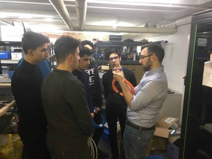 Malatyalı Öğrenciler Stajı Avrupa’da Yaptı