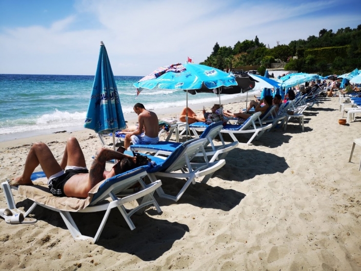 Kuşadası’nda Tatilciler Bayram Keyfine Devam Ediyor