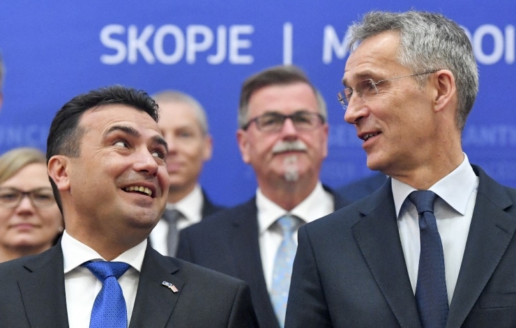 Stoltenberg: "Kuzey Makedonya, Nato Ailesine Dahil Edilmeye Hazır Durumda"
