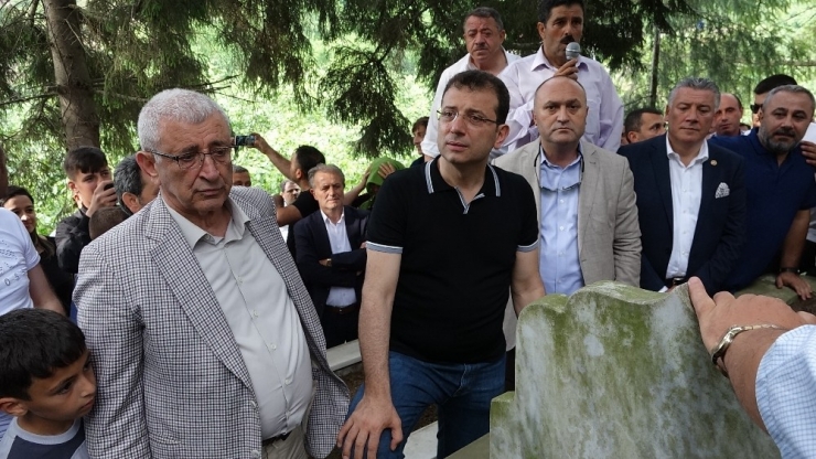 İmamoğlu Baba Ocağı Akçaabat’ta Mezarlık Ziyaretinde Bulundu